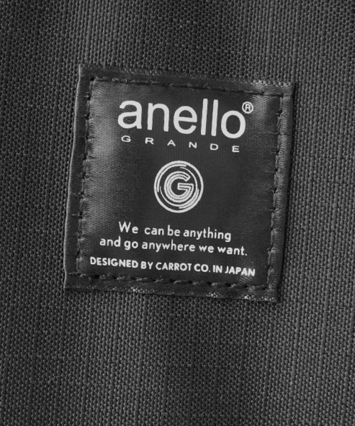 anello（アネロ）の「anelloGRANDE（アネログランデ） はっ水10ポケット大容量リュック（A4対応）（バックパック/リュック・レディース・ピンク/ブラック/ベージュ・FREE）」の10枚目の写真