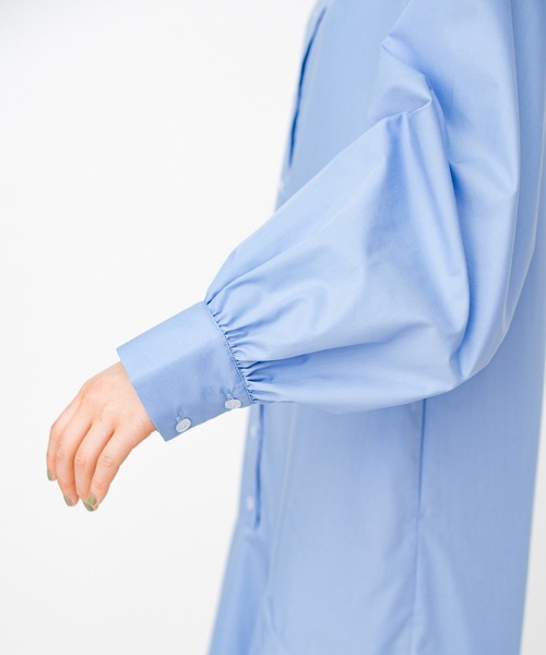 haco!(ハコ)の「乙女心呼びさますわりに気楽なワンピース by que made me(ワンピース・レディース・ブルー・SMALL/MEDIUM/LARGE/X-LARGE)」の12枚目の写真