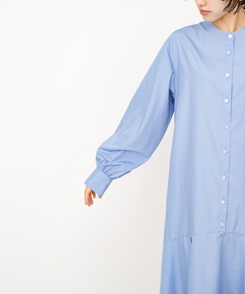 haco!(ハコ)の「乙女心呼びさますわりに気楽なワンピース by que made me(ワンピース・レディース・ブルー・SMALL/MEDIUM/LARGE/X-LARGE)」の17枚目の写真