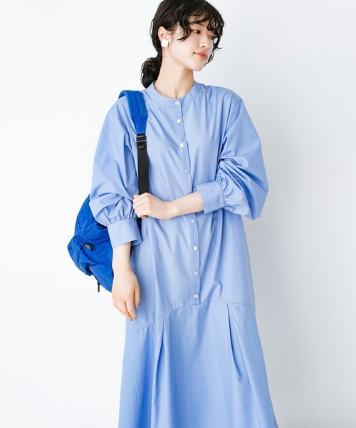 haco!(ハコ)の「乙女心呼びさますわりに気楽なワンピース by que made me(ワンピース・レディース・ブルー・SMALL/MEDIUM/LARGE/X-LARGE)」の19枚目の写真