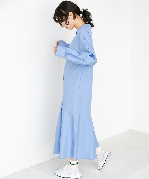 haco!(ハコ)の「乙女心呼びさますわりに気楽なワンピース by que made me(ワンピース・レディース・ブルー・SMALL/MEDIUM/LARGE/X-LARGE)」の21枚目の写真