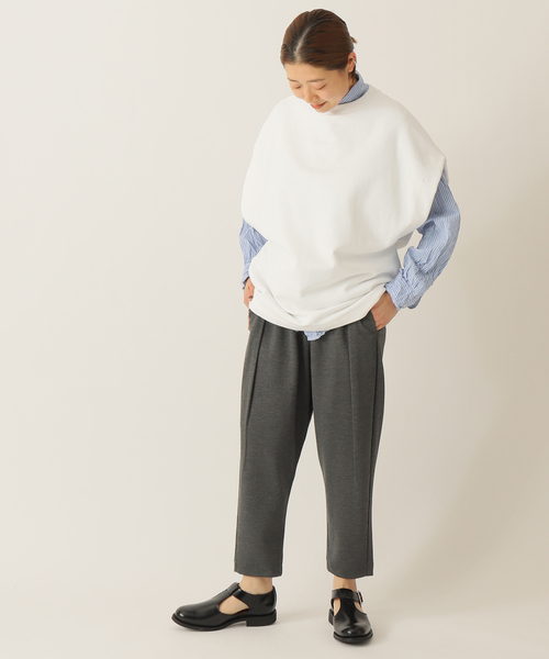 【23SS】ジャーナルスタンダードラックス　スウェットフレンチテリーベスト JOURNAL STANDARD LUXE（ジャーナルスタンダード ラックス）の
