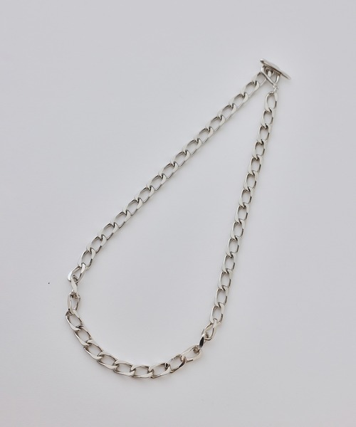 JUNRED（ジュンレッド）の「ital. from JUNRed / flat link chain necklace（ネックレス・メンズ・シルバー・FREE）」の15枚目の写真