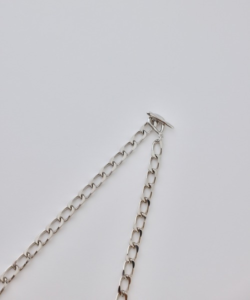 JUNRED（ジュンレッド）の「ital. from JUNRed / flat link chain necklace（ネックレス・メンズ・シルバー・FREE）」の16枚目の写真