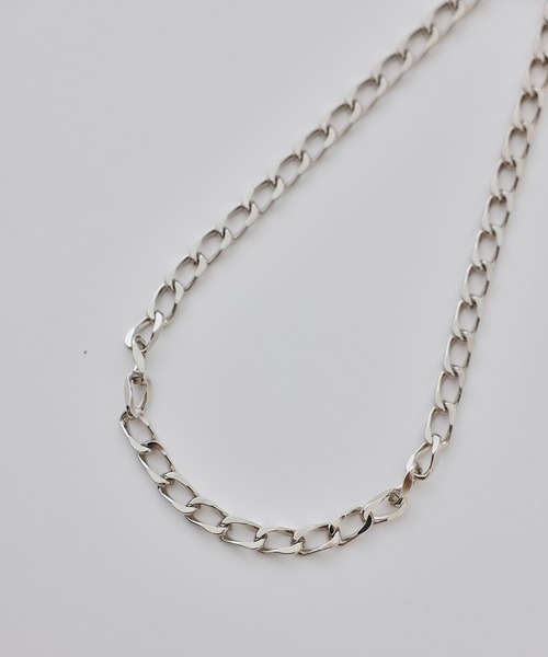 JUNRED（ジュンレッド）の「ital. from JUNRed / flat link chain necklace（ネックレス・メンズ・シルバー・FREE）」の17枚目の写真