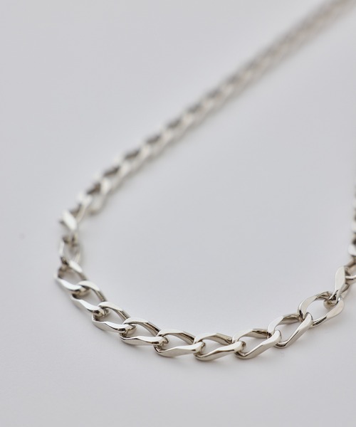 JUNRED（ジュンレッド）の「ital. from JUNRed / flat link chain necklace（ネックレス・メンズ・シルバー・FREE）」の18枚目の写真