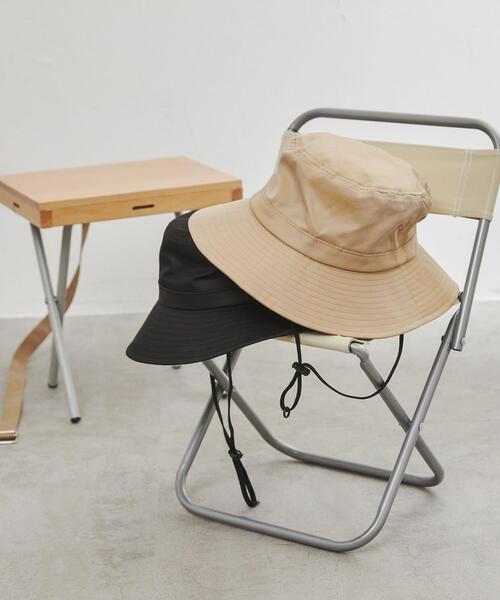 coen（コーエン）の「UVカットシャンブレーバケットハット（ハット・レディース・ブラック/ベージュ・FREE）」の8枚目の写真