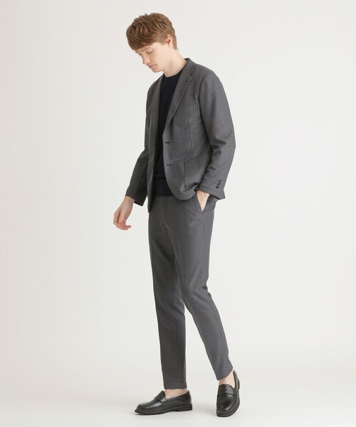 MACKINTOSH PHILOSOPHY(マッキントッシュ フィロソフィー)の「テーラードジャージー パンツ メランジジャージー(その他パンツ・メンズ・ネイビー/チャコールグレー・40/38/42)」の5枚目の写真
