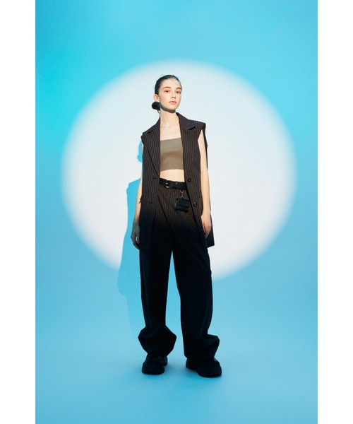 SLY（スライ）の「POUCH BELT ポーチベルト（ベルト・レディース・ブラウン/ブラック・FREE）」の10枚目の写真