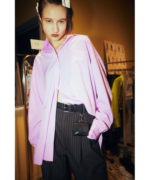 SLY（スライ）の「POUCH BELT ポーチベルト（ベルト・レディース・ブラウン/ブラック・FREE）」の15枚目の写真