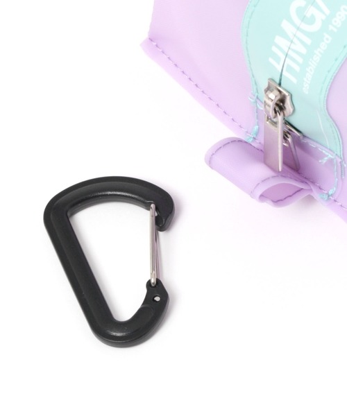 BAYFLOW（ベイフロー）の「[ティッシュボックスが入る!]オープンクローズスクエアポーチ（ポーチ・レディース・ホワイト/パープル・0）」の12枚目の写真