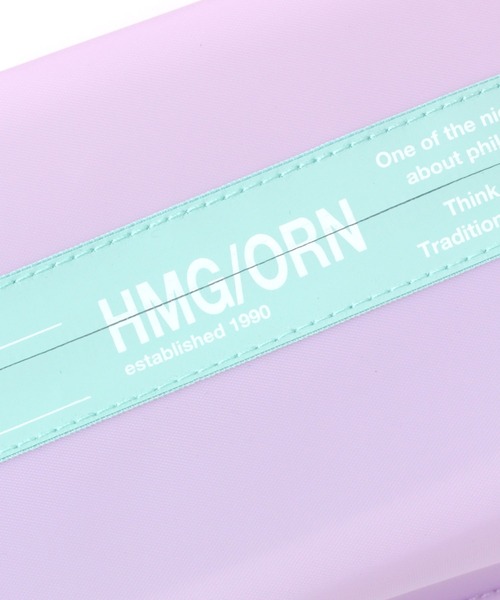 BAYFLOW（ベイフロー）の「[ティッシュボックスが入る!]オープンクローズスクエアポーチ（ポーチ・レディース・ホワイト/パープル・0）」の13枚目の写真