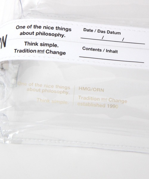 BAYFLOW（ベイフロー）の「[ティッシュボックスが入る!]オープンクローズスクエアポーチ（ポーチ・レディース・ホワイト/パープル・0）」の8枚目の写真