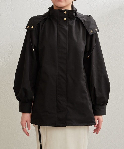 Pal collection（パルコレクション）の「ドロスト切替アウター（その他アウター・レディース・オフホワイト/ブラック・FREE）」の22枚目の写真