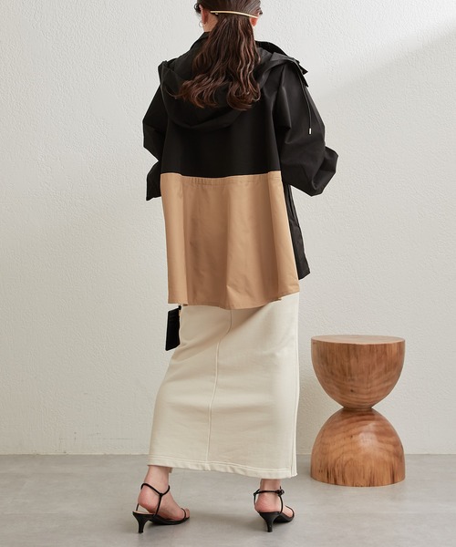 Pal collection（パルコレクション）の「ドロスト切替アウター（その他アウター・レディース・オフホワイト/ブラック・FREE）」の18枚目の写真