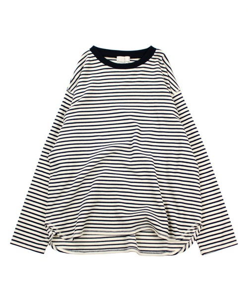 Universal Style Wear(ユニバーサルスタイルウェア)の「Universal Style Wear ニット ワッフル ロング スリーブ Tee(Tシャツ/カットソー・メンズ・ベージュ系その他/グリーン系その他/ブラック×ホワイト/ネイビー×ホワイト・MEDIUM/LARGE/X-LARGE)」の13枚目の写真