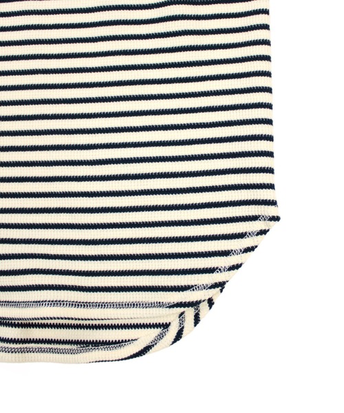 Universal Style Wear(ユニバーサルスタイルウェア)の「Universal Style Wear ニット ワッフル ロング スリーブ Tee(Tシャツ/カットソー・メンズ・ベージュ系その他/グリーン系その他/ブラック×ホワイト/ネイビー×ホワイト・MEDIUM/LARGE/X-LARGE)」の16枚目の写真