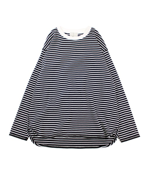 Universal Style Wear(ユニバーサルスタイルウェア)の「Universal Style Wear ニット ワッフル ロング スリーブ Tee(Tシャツ/カットソー・メンズ・ベージュ系その他/グリーン系その他/ブラック×ホワイト/ネイビー×ホワイト・MEDIUM/LARGE/X-LARGE)」の19枚目の写真
