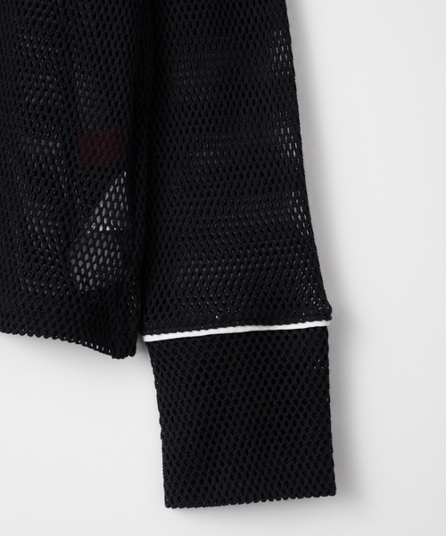 led.tokyo（レッドトウキョウ）の「【led.tokyo】2WAYボタンメッシュトップス（Tシャツ/カットソー・レディース・ブラック/グリーン/ホワイト・FREE）」の19枚目の写真