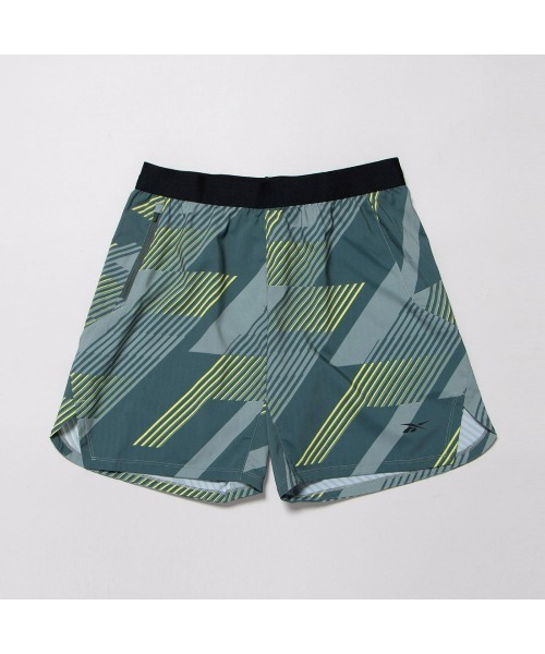 Reebok（リーボック）の「スピード 3.0 ショーツ / TS SPEED 3.0 AOP SHORT（その他パンツ・メンズ・ブラック/グリーン系その他/ブルー・LARGE/MEDIUM/SMALL/XX-LARGE/XXX-LARGE/X-LARGE/X-SMALL）」の8枚目の写真