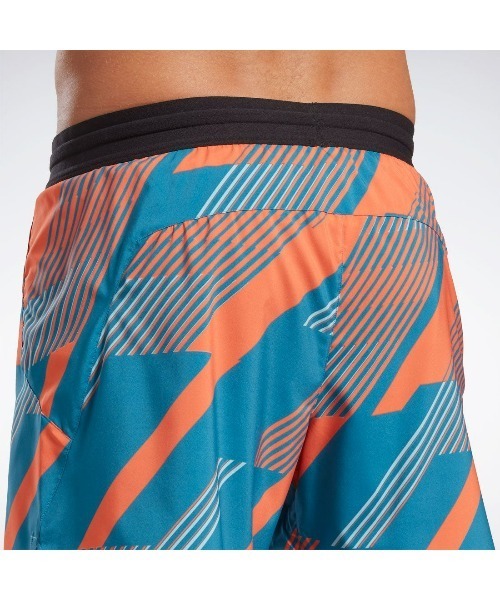 Reebok（リーボック）の「スピード 3.0 ショーツ / TS SPEED 3.0 AOP SHORT（その他パンツ・メンズ・ブラック/グリーン系その他/ブルー・LARGE/MEDIUM/SMALL/XX-LARGE/XXX-LARGE/X-LARGE/X-SMALL）」の11枚目の写真