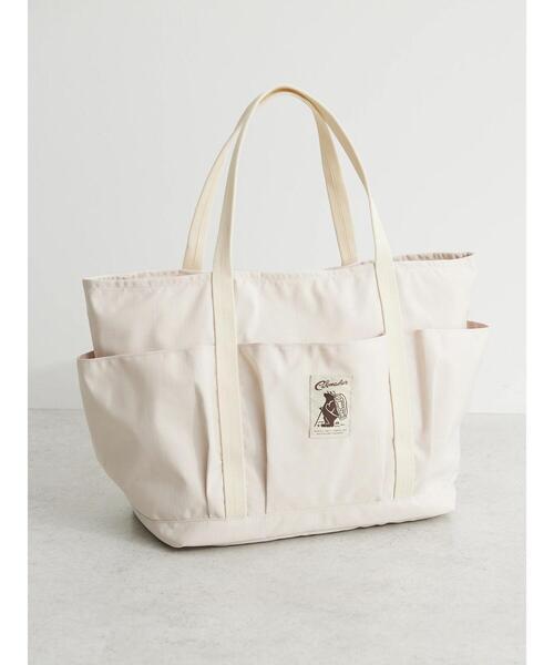 Green　Parks（グリーンパークス）の「■COBMASTER DESERT TOTE L（トートバッグ・レディース・アイボリー/ブラック・FREE）」の14枚目の写真