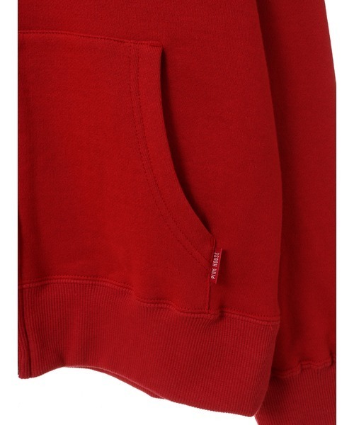 PINK HOUSE（ピンクハウス）の「ロゴパーカー（パーカー・レディース・レッド/ピンク/ラベンダー/ライトブルー/ブラック/トップグレー/オフホワイト・MEDIUM/LARGE）」の15枚目の写真