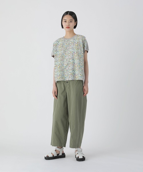ZUCCa（ズッカ）の「LIBERTY PRINTドッキング/カットソー（Tシャツ