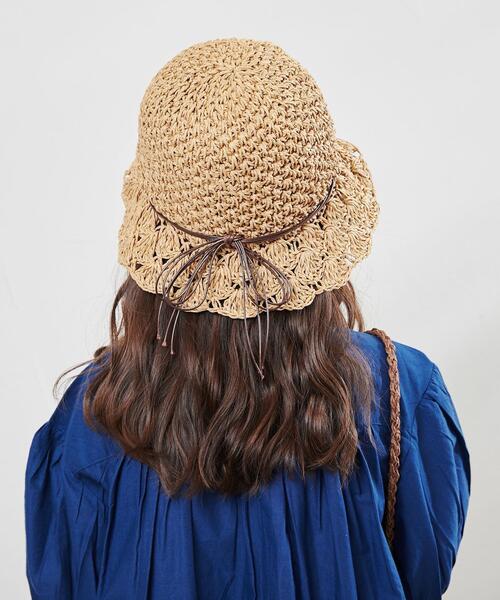 coen（コーエン）の「ペーパーバケットハット（ハット・キッズ・ナチュラル/ブラウン・FREE）」の5枚目の写真