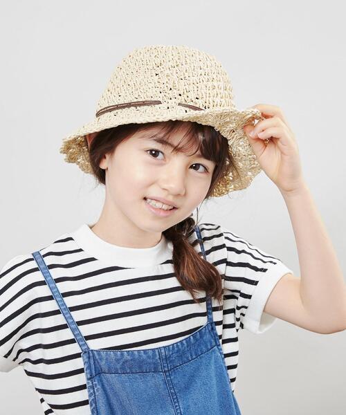 coen（コーエン）の「ペーパーバケットハット（ハット・キッズ・ナチュラル/ブラウン・FREE）」の8枚目の写真