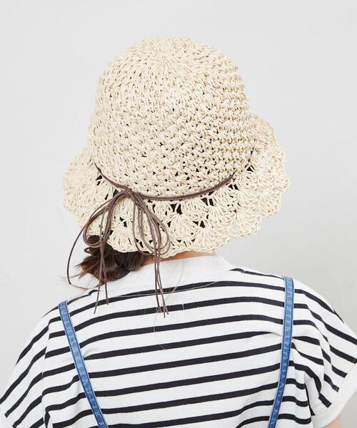 coen（コーエン）の「ペーパーバケットハット（ハット・キッズ・ナチュラル/ブラウン・FREE）」の9枚目の写真