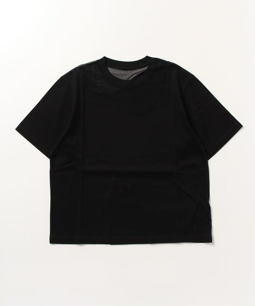 MARECHAL TERRE(マルシャルテル)の「MARECHAL TERRE(マルシャルテル) チュール切替えトップス/ZMT232CT117(Tシャツ/カットソー・レディース・ホワイト/ブラック・2)」の13枚目の写真