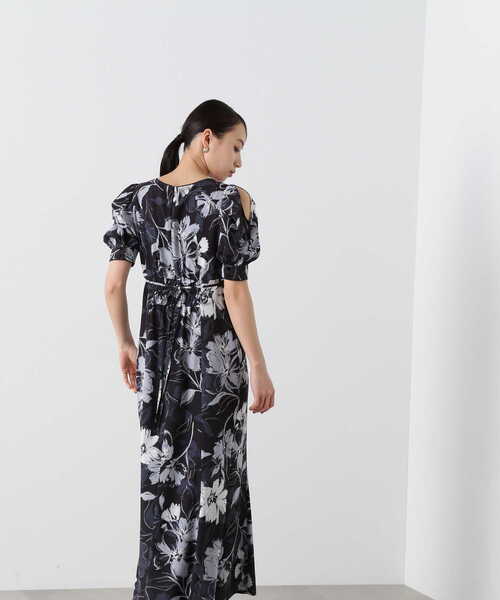 モノトーンフラワープリントワンピース JILL by JILL STUART JILL by JILL STUART（ジルバイジルスチュアート）の