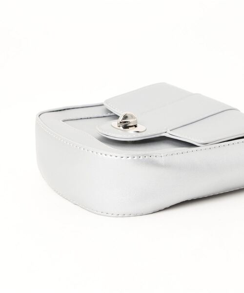 LOPASS（ロパス）の「チェーンスクエアショルダーバッグ（ショルダーバッグ・レディース・ブラック/シルバー・FREE）」の13枚目の写真