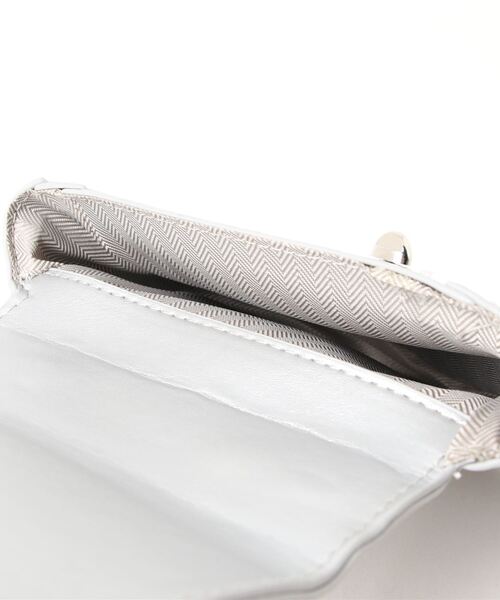 LOPASS（ロパス）の「チェーンスクエアショルダーバッグ（ショルダーバッグ・レディース・ブラック/シルバー・FREE）」の10枚目の写真