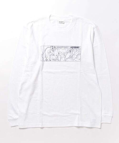 Universal Filmarket（ユニバーサルフィルマーケット）の「【Universal Filmarket】キャスパー　コミック ロンT（Tシャツ/カットソー・レディース・ホワイト/グレー/ブラック・M）」の7枚目の写真