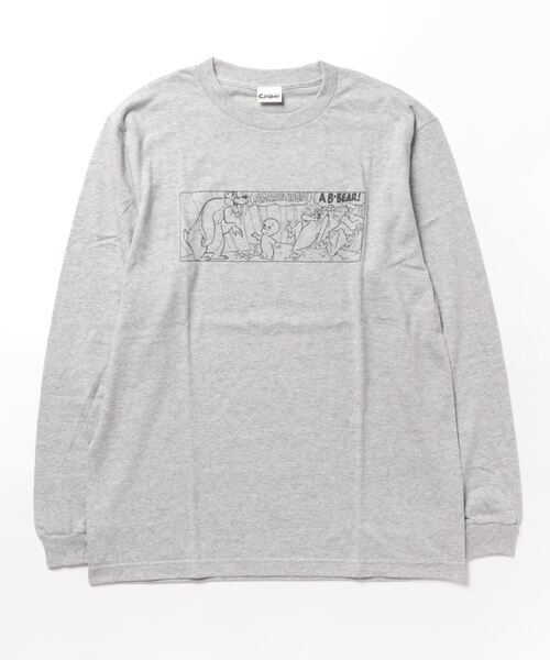 Universal Filmarket（ユニバーサルフィルマーケット）の「【Universal Filmarket】キャスパー　コミック ロンT（Tシャツ/カットソー・レディース・ホワイト/グレー/ブラック・M）」の8枚目の写真