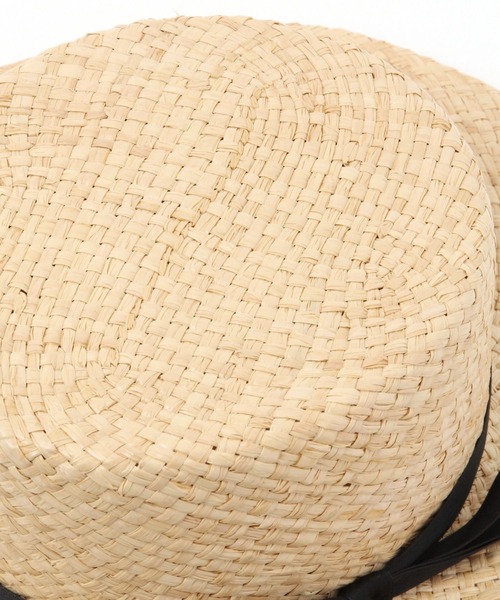 studio CLIP(スタディオクリップ)の「ラフィアシートアソートハット(ハット・レディース・ブラック/ナチュラル/その他1/その他2・FREE)」の13枚目の写真