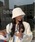 Mayree�i���C���[�j�́u�yresonance�z���m�g�[�� �_�C���`�F�b�N�� �W���K�[�h �o�P�b�g�n�b�g�i�n�b�g�j�v�b�z���C�g
