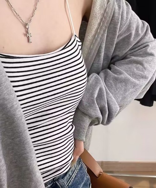 ｔｏｌｅｎｅ（トレネ）の「カップ付キャミソール（キャミソール・レディース・ブラック/ホワイト/A・FREE）」の3枚目の写真