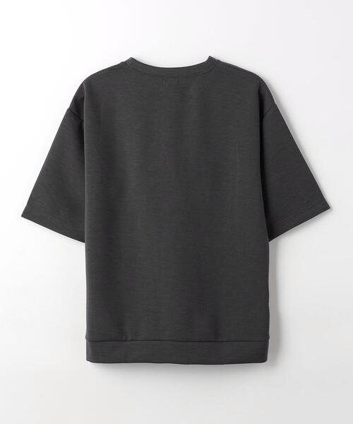 green label relaxing（グリーンレーベルリラクシング）の「ツイルダンボール クルーネック Tシャツ（Tシャツ/カットソー・メンズ・ライトグレー/ターコイズブルー/ダークグレー・XL/S/L/M）」の18枚目の写真