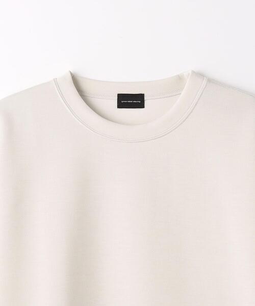 green label relaxing（グリーンレーベルリラクシング）の「ツイルダンボール クルーネック Tシャツ（Tシャツ/カットソー・メンズ・ライトグレー/ターコイズブルー/ダークグレー・XL/S/L/M）」の5枚目の写真