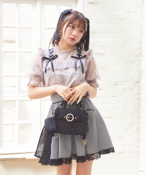 ROJITA(ロジータ)の「バックリボンスカート(スカート・レディース・ブラック/サックスブルー/グレー・FREE)」の18枚目の写真