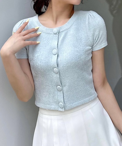 ROYAL PARTY(ロイヤルパーティー)の「【ZOZO限定】フワフワニットトップス(ニット/セーター・レディース・ブルー/ブラック/オフホワイト/ピンク・FREE)」の22枚目の写真