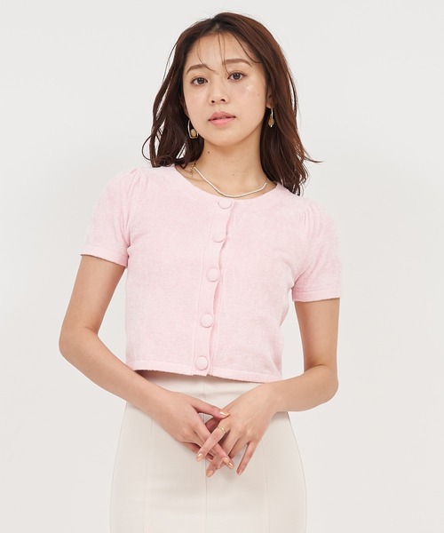 ROYAL PARTY(ロイヤルパーティー)の「【ZOZO限定】フワフワニットトップス(ニット/セーター・レディース・ブルー/ブラック/オフホワイト/ピンク・FREE)」の6枚目の写真