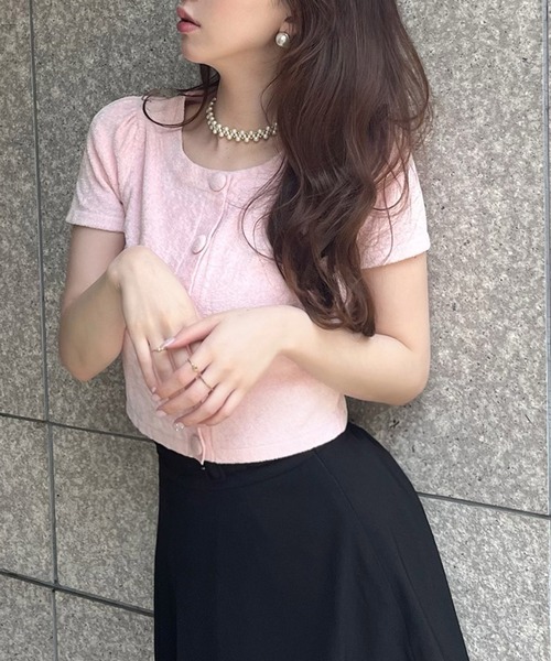 ROYAL PARTY(ロイヤルパーティー)の「【ZOZO限定】フワフワニットトップス(ニット/セーター・レディース・ブルー/ブラック/オフホワイト/ピンク・FREE)」の11枚目の写真