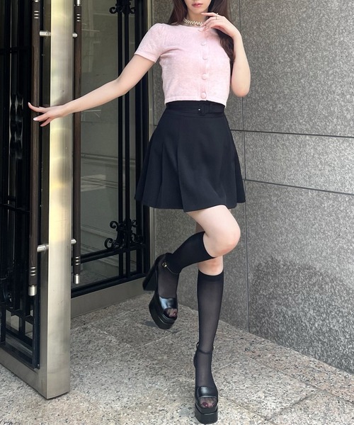 ROYAL PARTY(ロイヤルパーティー)の「【ZOZO限定】フワフワニットトップス(ニット/セーター・レディース・ブルー/ブラック/オフホワイト/ピンク・FREE)」の16枚目の写真