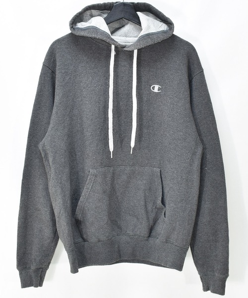 Champion(チャンピオン)の「【ヴィンテージ古着】Champion / チャンピオン ロゴ刺繍 スウェットパーカー(パーカー・メンズ・グレー・MEDIUM)」の7枚目の写真