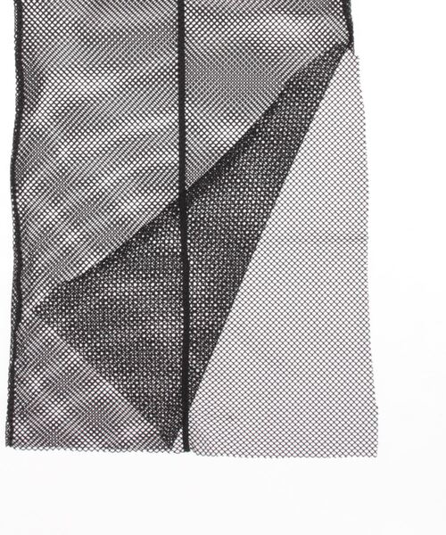 LATINA(ラティーナ)の「サイドスリットメッシュワンピース(ワンピース・レディース・ブルー/ブラック・FREE)」の5枚目の写真