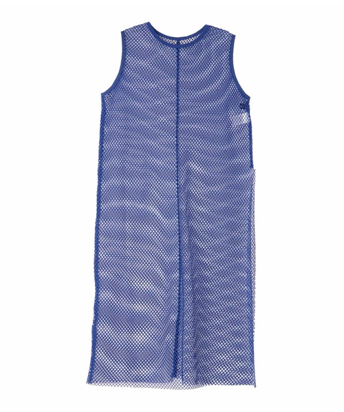 LATINA(ラティーナ)の「サイドスリットメッシュワンピース(ワンピース・レディース・ブルー/ブラック・FREE)」の10枚目の写真